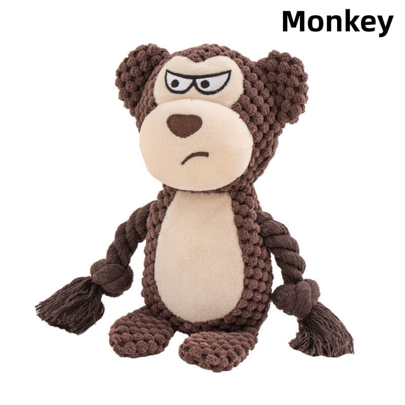 Dog Plush Bear Toy | Extra-Durable Cuddle Chew – For Heavy Chewers