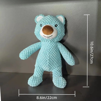 Dog Plush Bear Toy | Extra-Durable Cuddle Chew – For Heavy Chewers