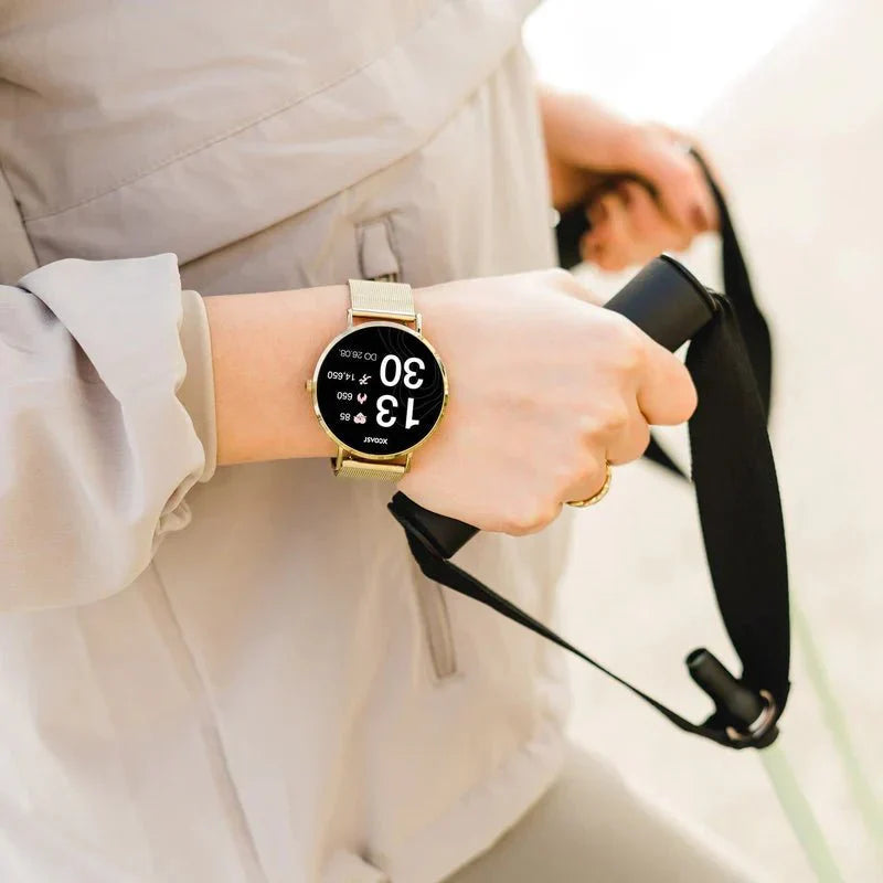 California Smartwatch für Damen – Strahlendes Glitzer-Design trifft auf Eleganz