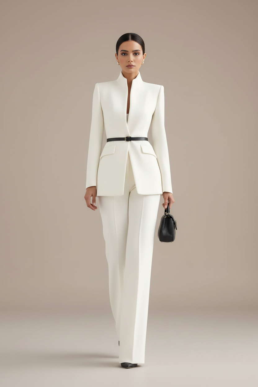 GIA | Blazer og palazzobuksedress