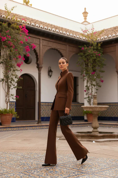 GIA | Blazer og palazzobuksedress