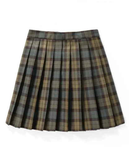 Trendig Damen Mini Rock im Schoolgirl-Stil | Kariert
