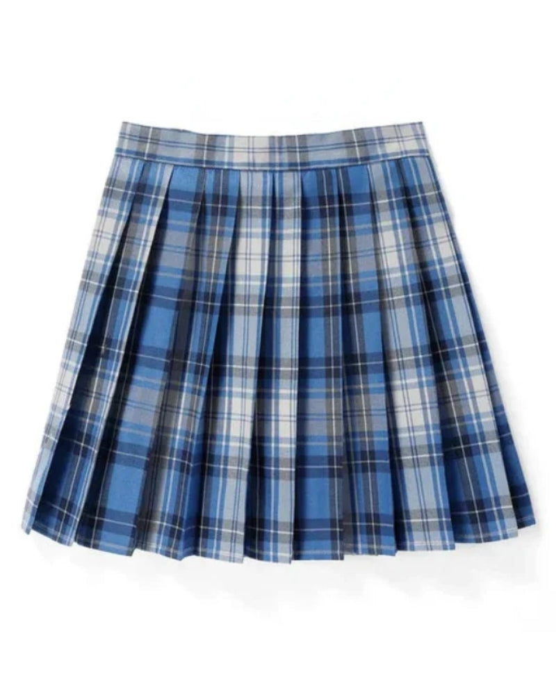 Trendig Damen Mini Rock im Schoolgirl-Stil | Kariert