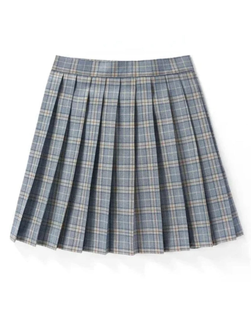 Trendig Damen Mini Rock im Schoolgirl-Stil | Kariert