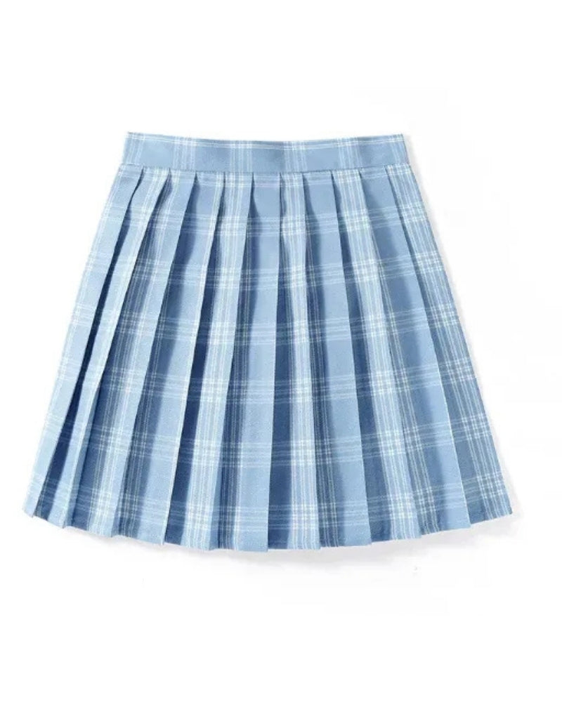 Trendig Damen Mini Rock im Schoolgirl-Stil | Kariert