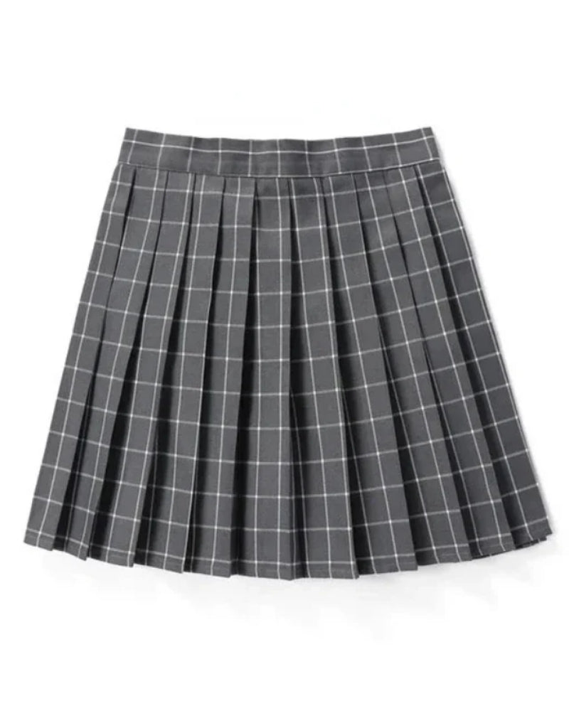 Trendig Damen Mini Rock im Schoolgirl-Stil | Kariert