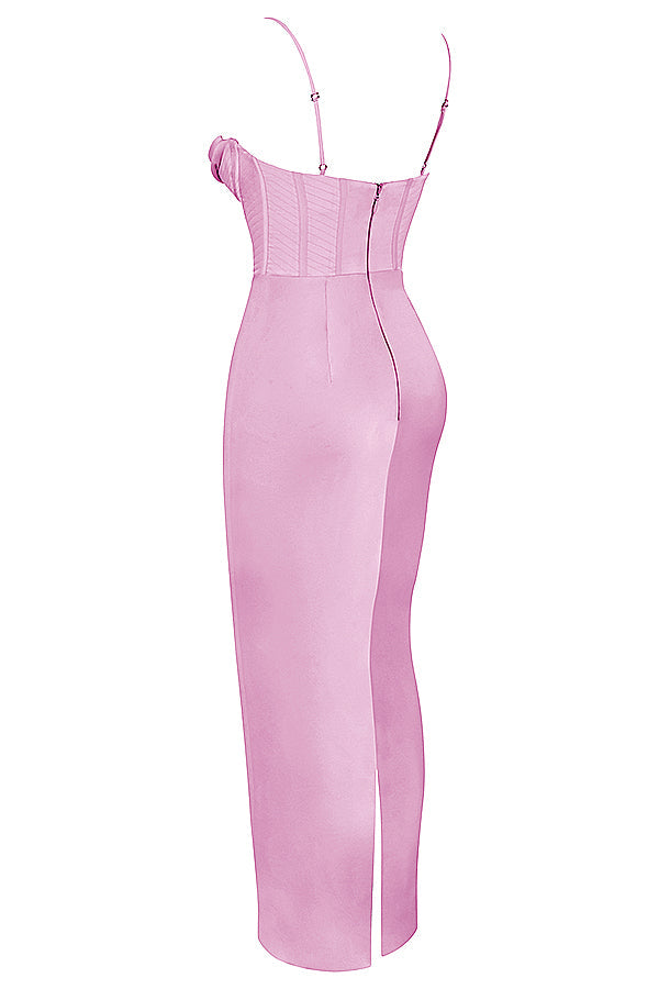 Trendy Korset Maxi Sukienka - Isabella-Czarny-XS-Trend Polska
