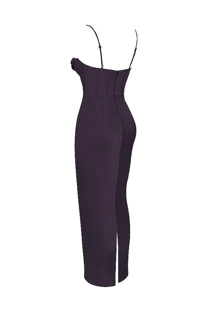 Trendy Korset Maxi Sukienka - Isabella-Czarny-XS-Trend Polska