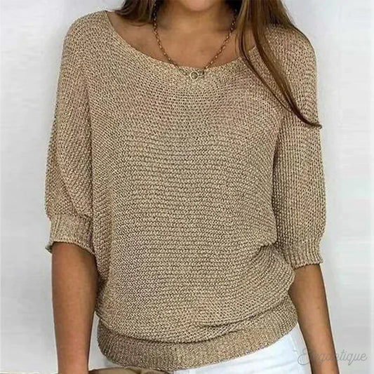 Eunice™ | Relaxed Premium Knit Top