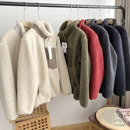 Übergangsjacke für Damen, praktische Teddyjacke | alltagstauglich