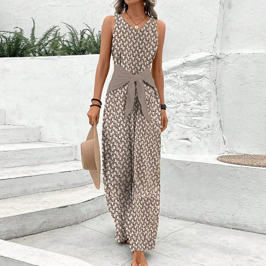 Elegante tuta da donna in cotone pregiato