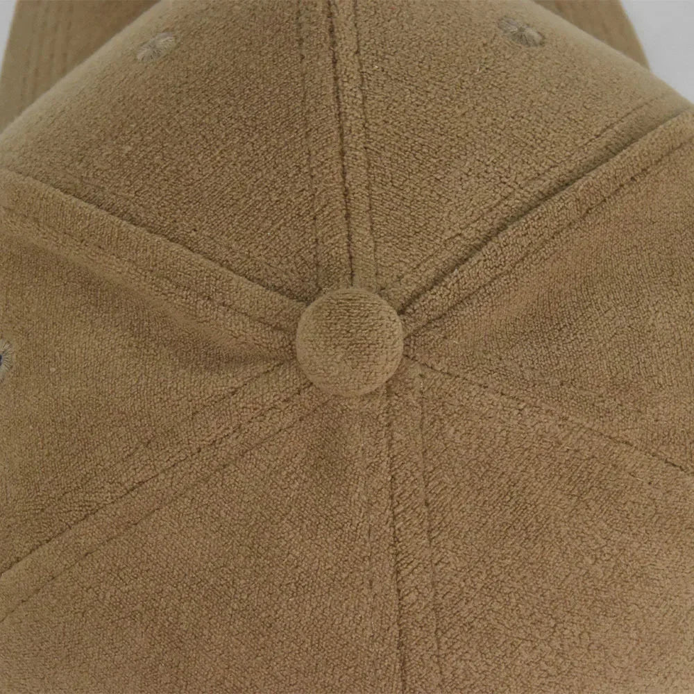 Caelis - Faux Suede Adjustable Baseball Cap