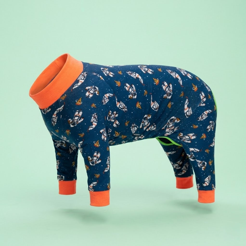 Ultra-Soft Jumpsuit - Full Belly Coverage for Medium to Large Dogs
