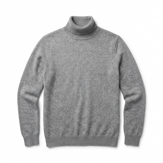 Aurel – Suéter de Cashmere con Cuello Alto