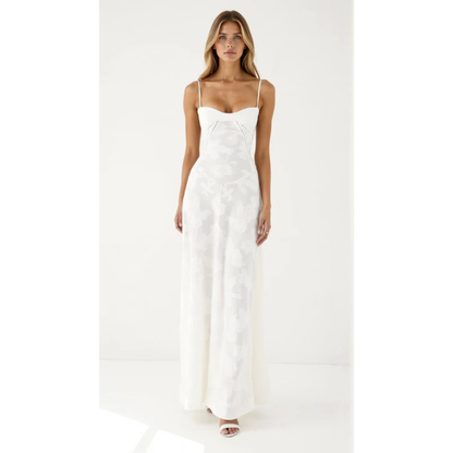 Ute | Damen Maxi Kleid Mit Bustier Für Hochzeit
