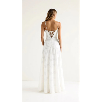 Ute | Damen Maxi Kleid Mit Bustier Für Hochzeit