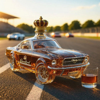 Whiskykarafel - Mustang Udgave