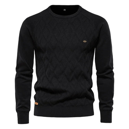 Daniel | Herren Pullover mit Karodesign