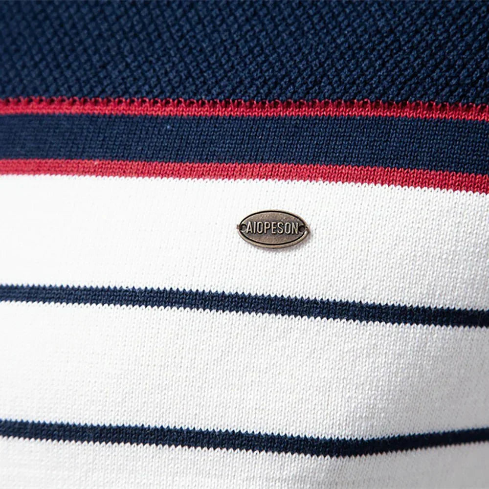 Sebastian | Herrenpullover mit Streifendesign