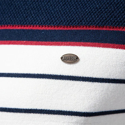 Sebastian | Herrenpullover mit Streifendesign