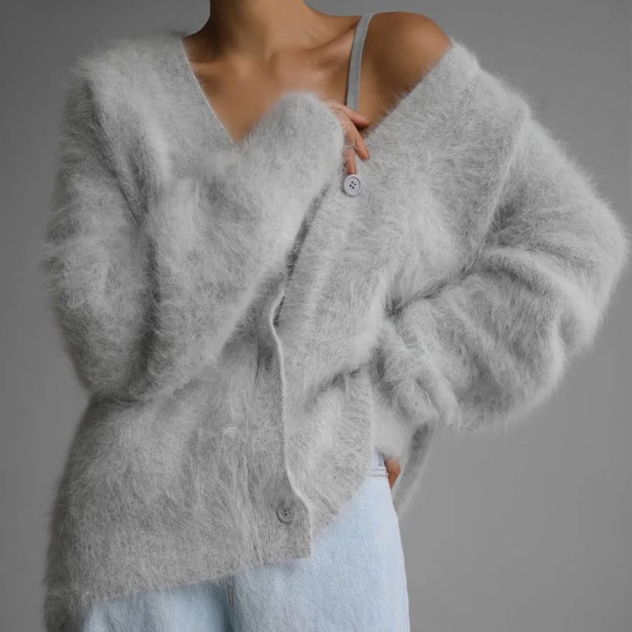 Maya | Myk V-hals Cardigan