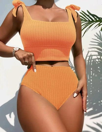 Catherine | Bikini Set with High Waist