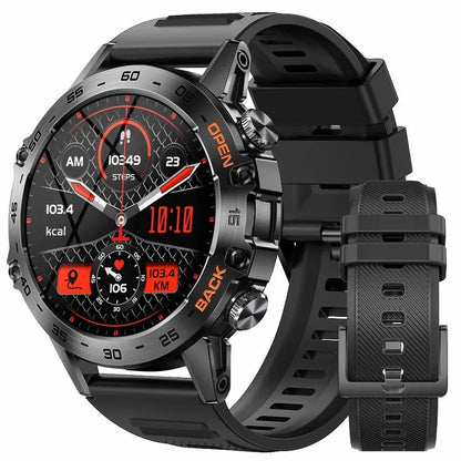 Smartwatch til mænd med avanceret fitness og Bluetooth