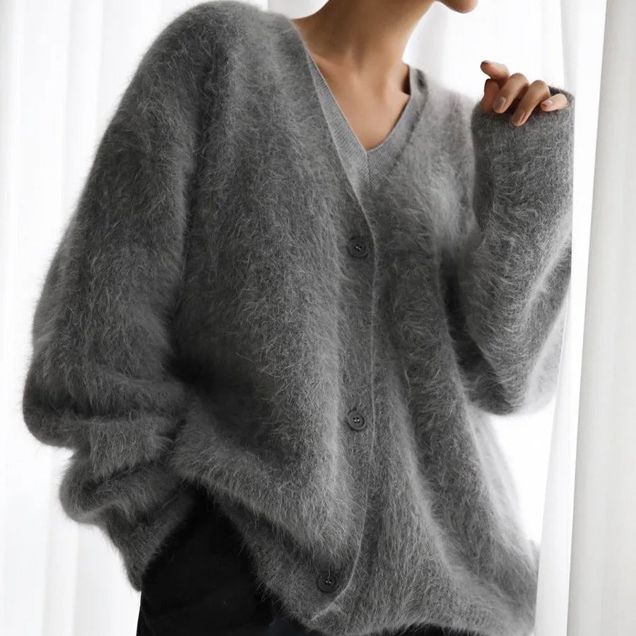 Maya | Myk V-hals Cardigan