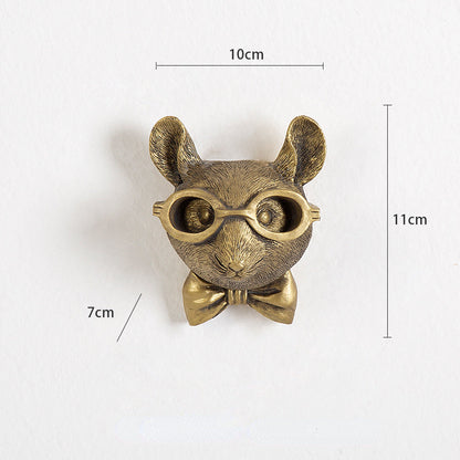Frankie the Deer Head væghængt - Rotte - house & garden - {{ product_tags }