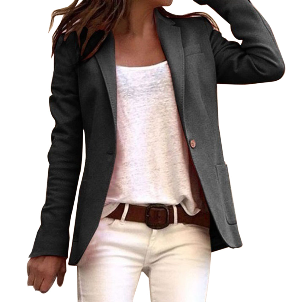 Blazer Élégant à Manches Longues