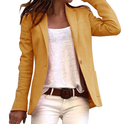Blazer Élégant à Manches Longues