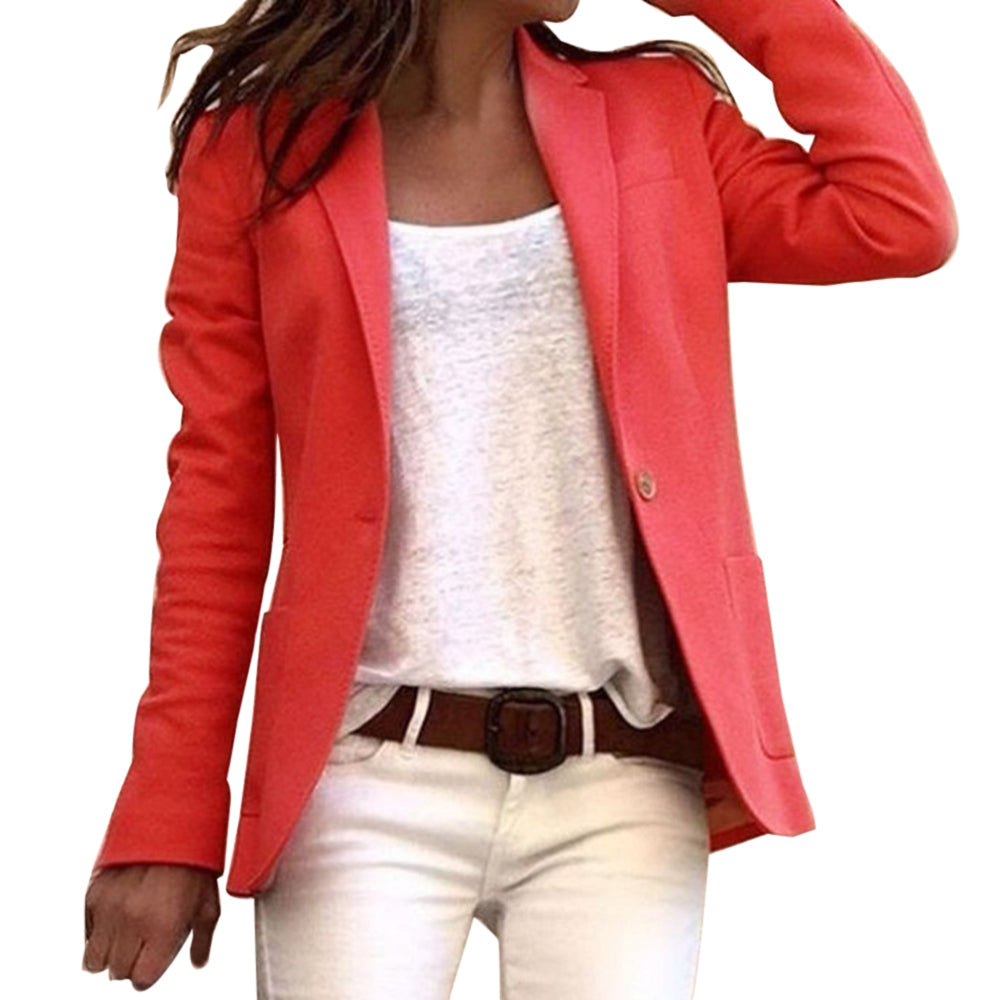 Blazer Élégant à Manches Longues