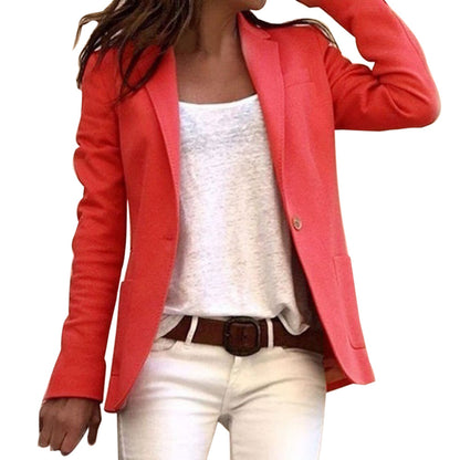Blazer Élégant à Manches Longues