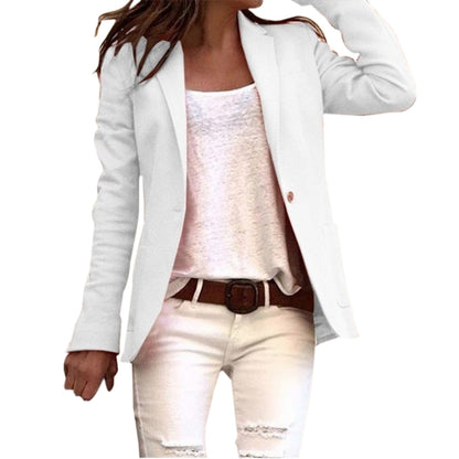 Blazer Élégant à Manches Longues