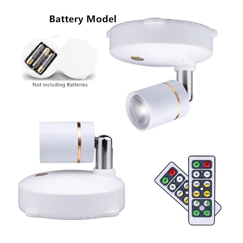 1+1  GRATIS | BrightGlow™ - Draadloze LED-spot [Laatste dag korting]