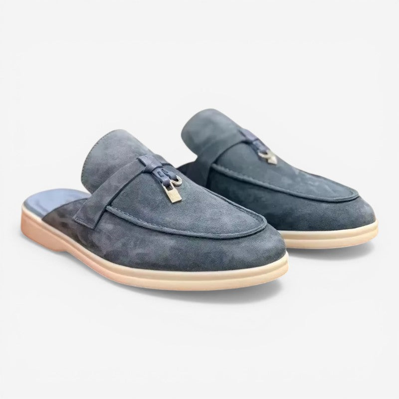 Jacob – Tassel Slip-On Shoes with Open Back | Lightweight Flexible Comfort | Easy On/Off Everyday Style