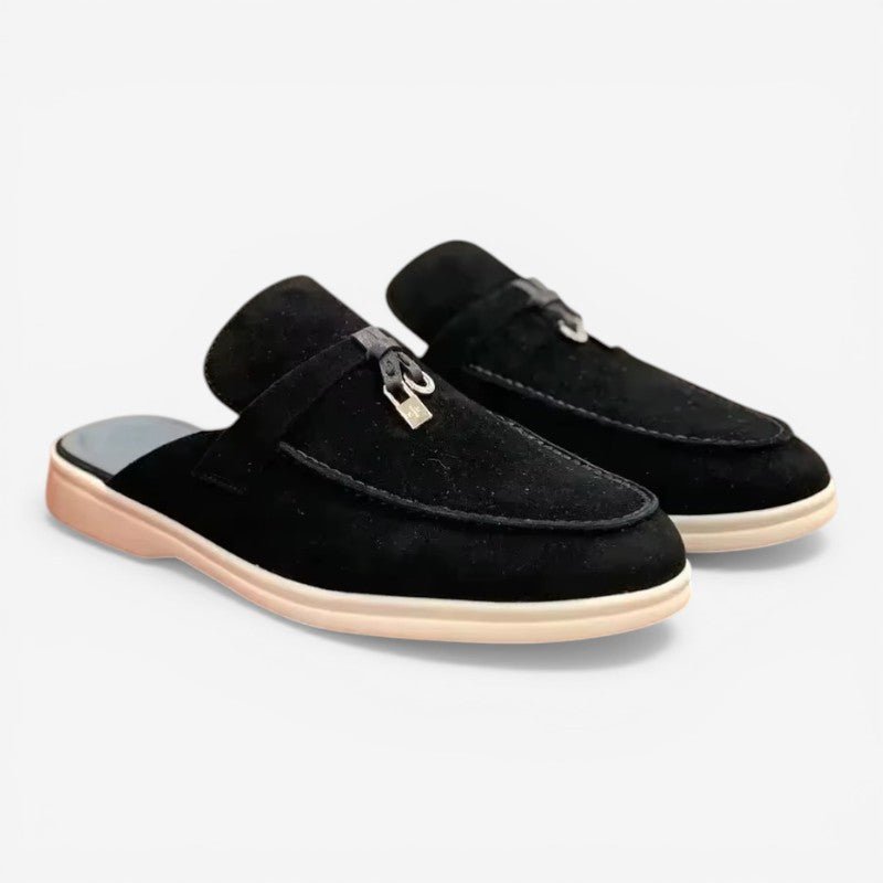 Jacob – Tassel Slip-On Shoes with Open Back | Lightweight Flexible Comfort | Easy On/Off Everyday Style
