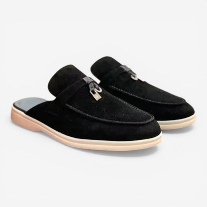 Jacob – Tassel Slip-On Shoes with Open Back | Lightweight Flexible Comfort | Easy On/Off Everyday Style