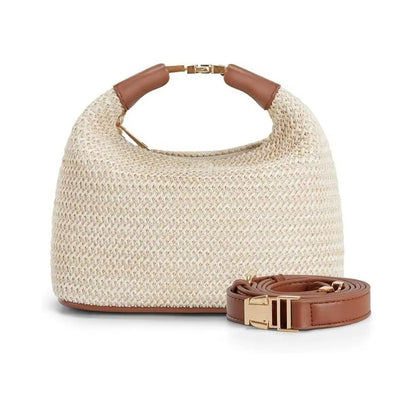 Woven Hobo Shoulder Bag