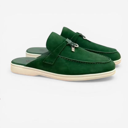 Jacob – Tassel Slip-On Shoes with Open Back | Lightweight Flexible Comfort | Easy On/Off Everyday Style