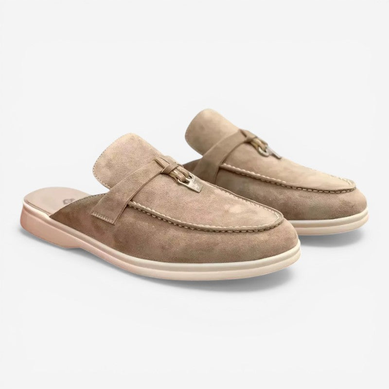 Jacob – Tassel Slip-On Shoes with Open Back | Lightweight Flexible Comfort | Easy On/Off Everyday Style