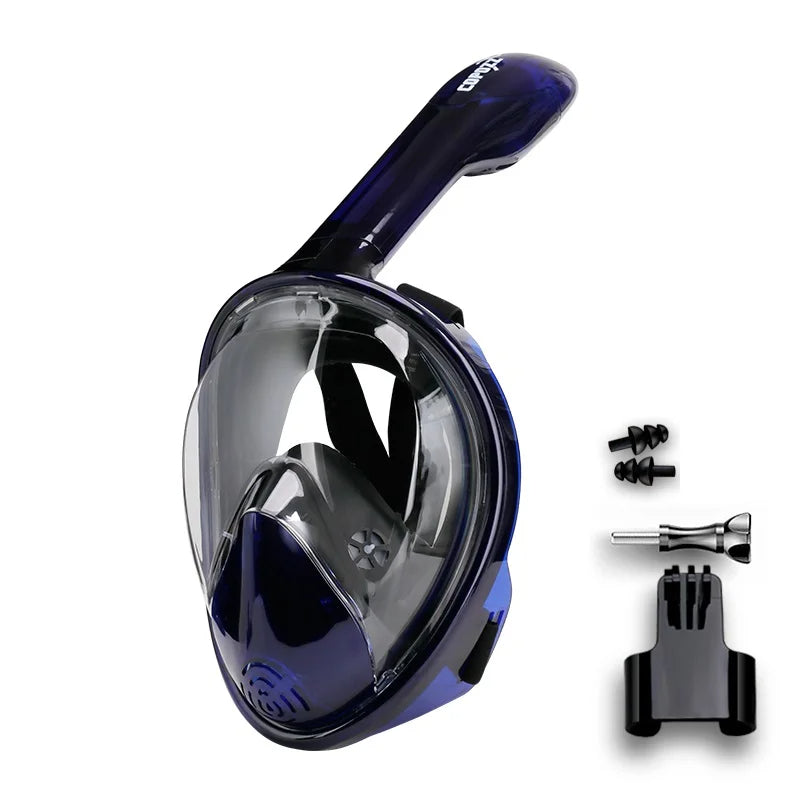 outdoor equipment : Scuba | Snorkelmasker | Onderwater Avonturen Snorkelmasker in Donker blauw van Pantino