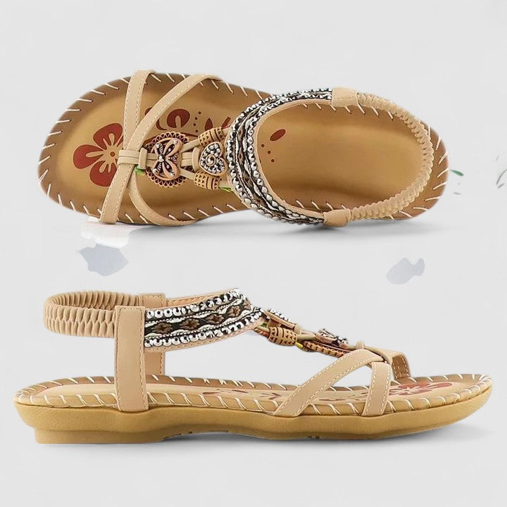 Kate | Womens Strappy Flat Open Toe Sandals