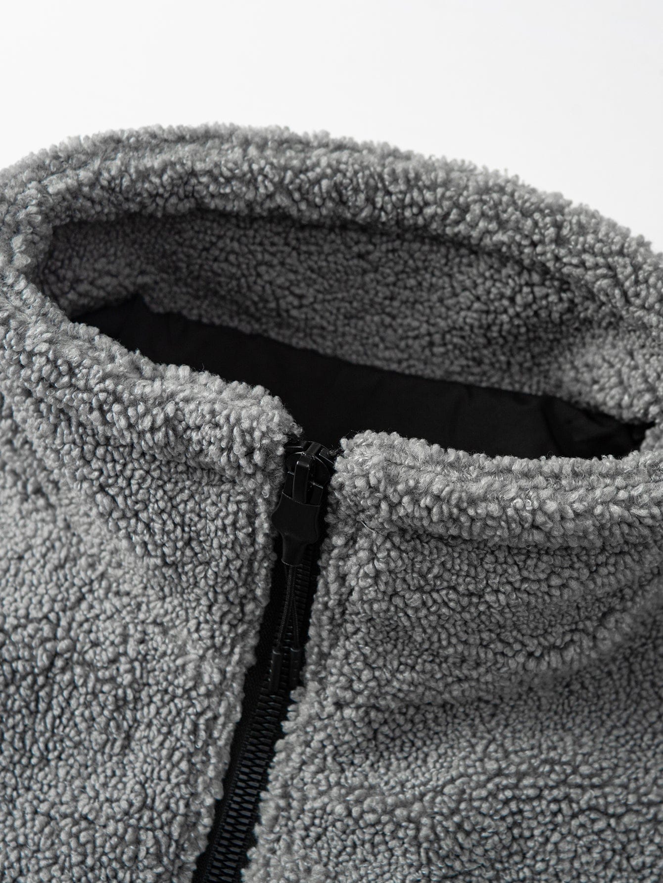 Velira Coats & Jackets Spalvų Bloko Teddy Zip-Up Striukė
