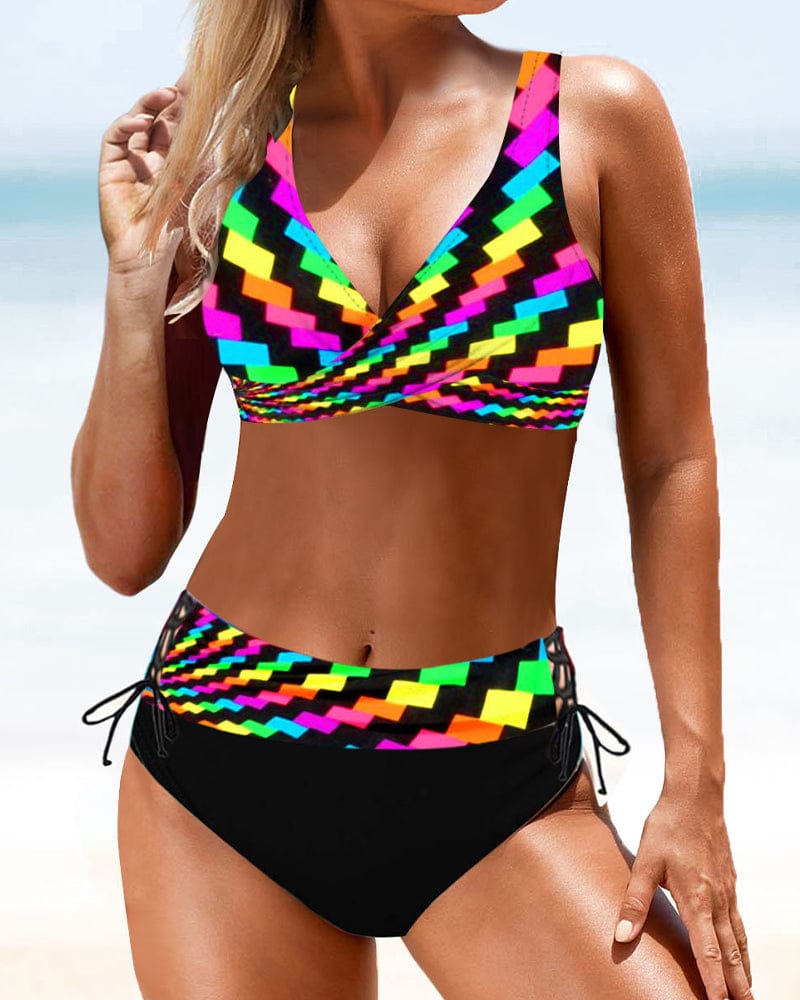 Velira Sara™ | Linksmas ir spalvingas bikini