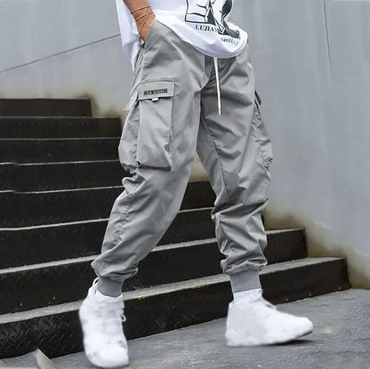 Versatile Cargo Trousers for Men - Jens-Gray-M-Nora Luxe