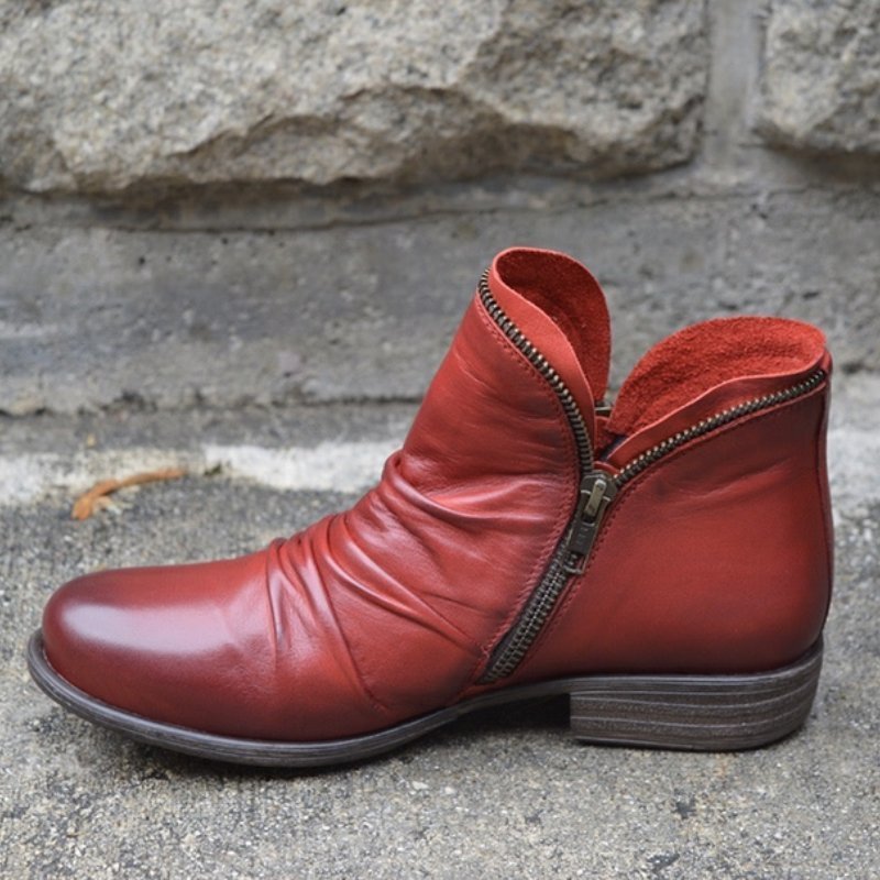 Makayla | Women Autumn Leather Ankle boots