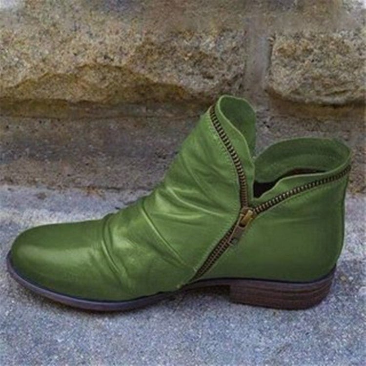 Makayla | Women Autumn Leather Ankle boots