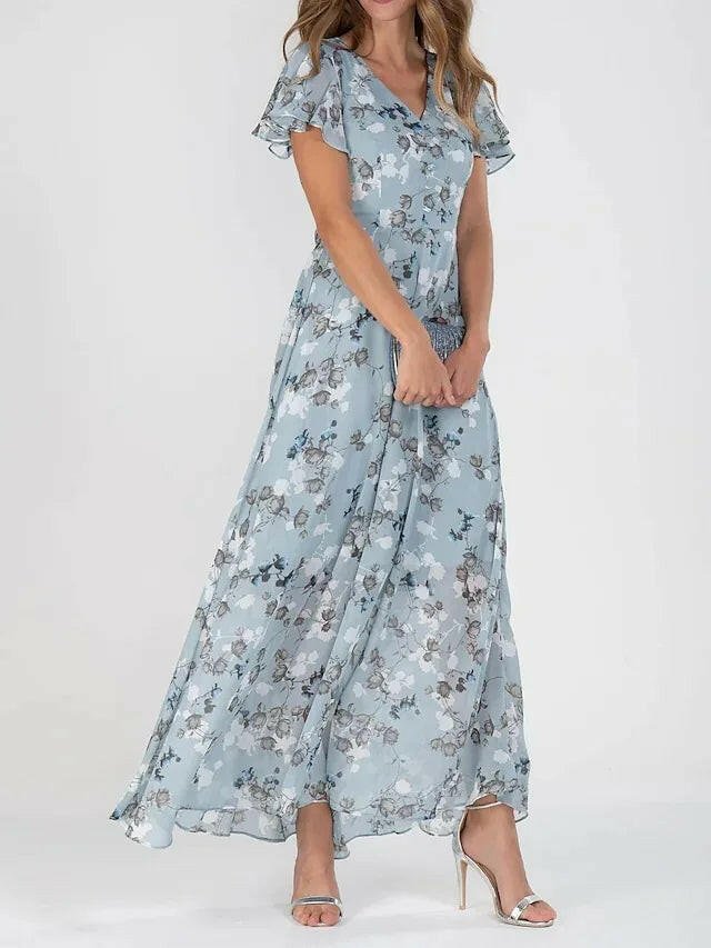 Tummy Control Maxi Dress | Flattering Silhouette, Effortless Elegance