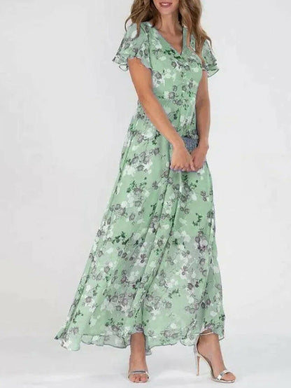 Tummy Control Maxi Dress | Flattering Silhouette, Effortless Elegance